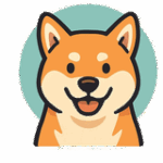 犬のイラストアイコン